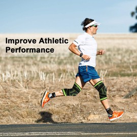 1Pair Adjustable Knee Support Braces - Breathable Compression Sleeves with Strap for Hiking, Rugby & Gym | Unisex Fit for ACL/Meniscus Relief(One Size Fits 50-100kg)