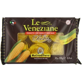 Le Veneziane Corn Pasta, Capallini 250g [Pack of 4]