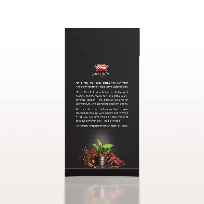 Mr and Mrs Mill Dark Roast Espresso K-fee® & Starbucks®