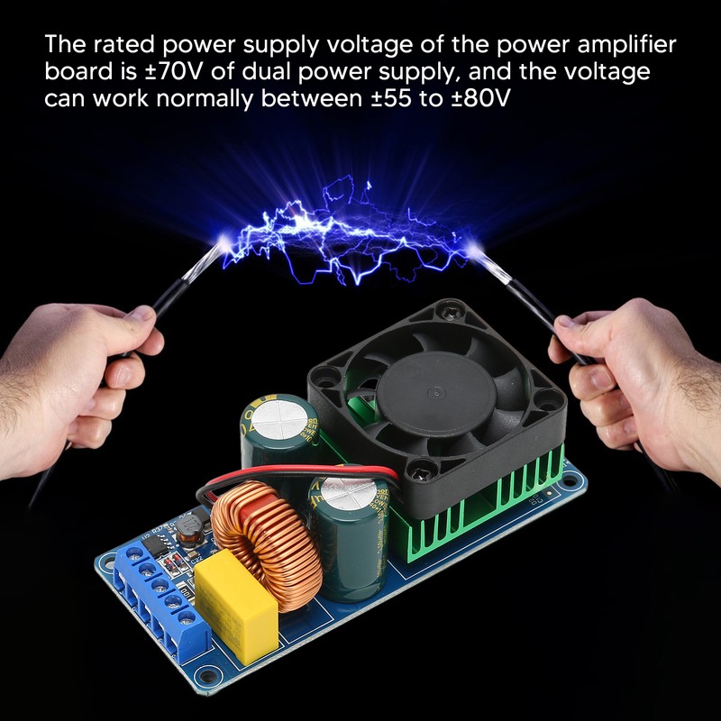 Mono Channel Amplifier Board High Power 500W Efficient HiFi Power