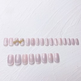 24PCS 3D Butterfly Decoration Nail Tip Date Nail for Take Picture, Wedding, Coming of Things, Parties, After-parties, False Nails Fake Nails