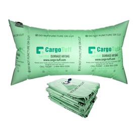 IDL Packaging 36" x 66" Dunnage Airbags, Woven Polypropylene, Level 1 (Pack of 10) - Fill The Void in Trucks and Intermodal Shipments, Reusable - Load Securement Airbags for Container Stuffing