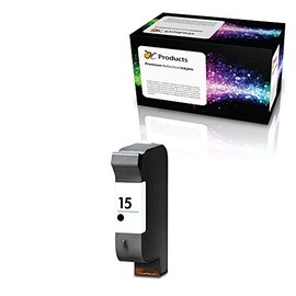 OCProducts Remanufactured Ink Cartridge Replacement for HP 15 for Deskjet 3810 3820 810c 812c 816 840c 841c 842c 843c 845c 920c 940 Officejet 5110 v40 PSC 500 750 950