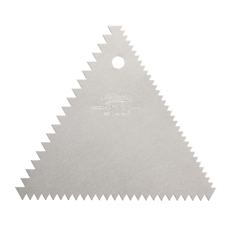 Ateco 1446 - 3 Sided Decorating Comb and 1447- 4