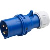 Meister CEE plug, 3-pin, blue, 230 V, 16 A, maximum