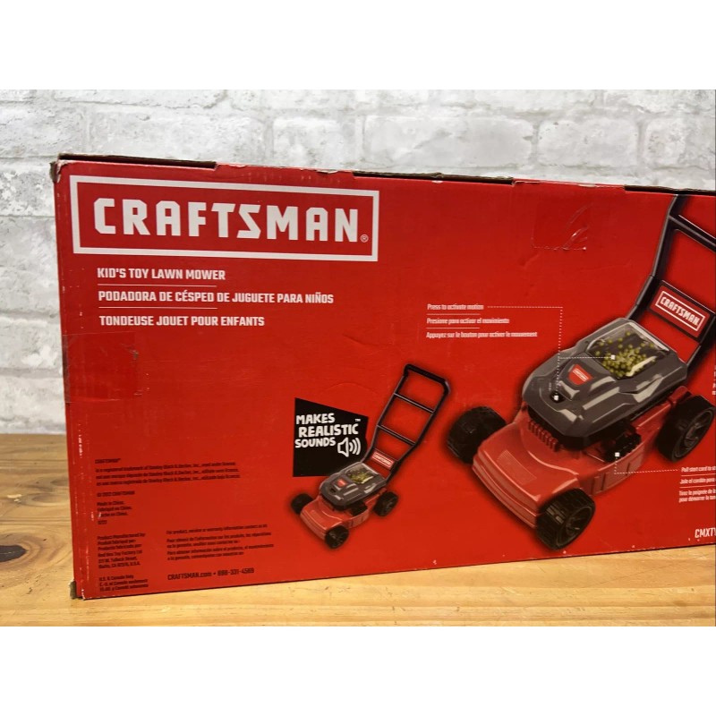 Crafstman Craftsman Kids Push Along Yard Work Toddler Interactive Toy