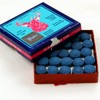 50 x 13mm Tweeten ELKMASTER Leather Snooker Pool Cue Tips
