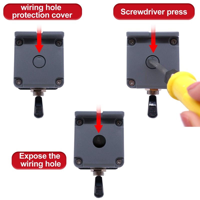 Twidec/Heavy Duty Rocker Toggle Switch 20A 125V SPST 2 Position