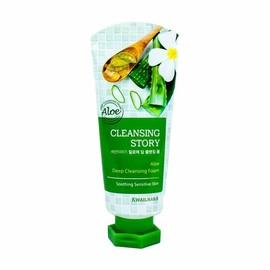 Fruitland Sean Story Aloe Deep Cleansing Foam 120ml Soothes Sensitive Skin 010562 / 세안이야기 알로에 딥 클렌징 폼 120ml 민감피부 진정 010562