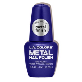 L.A. COLORS Metal Nail Polish, Glacier (Coated Bottle) CNL156A