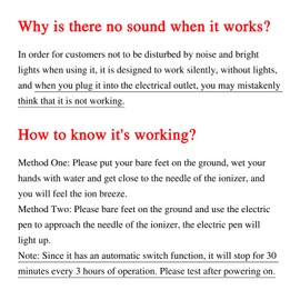 SIYUHO Negative Ion Generator, High Output Air Ionizer for Home - 200 Million Ions/Sec, Ion Pure Air Purifier, Ionizer Air Purifier for Bedroom, Kitchen, Bathroom, Smoke Dust, Pets, Odor, Eliminator