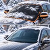 Car Windshield Snow Cover for Winter Protection – Magnetic Frost
