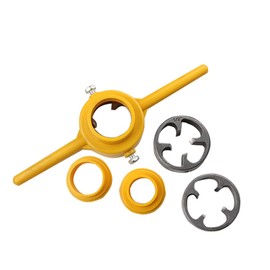 CENPEK 6PCS Tap Wrench Nesting Thread Making Tool Pipe Thread Pipe Tool PVC Thread Making Tools Round Pipe Die Set Pipe Threader