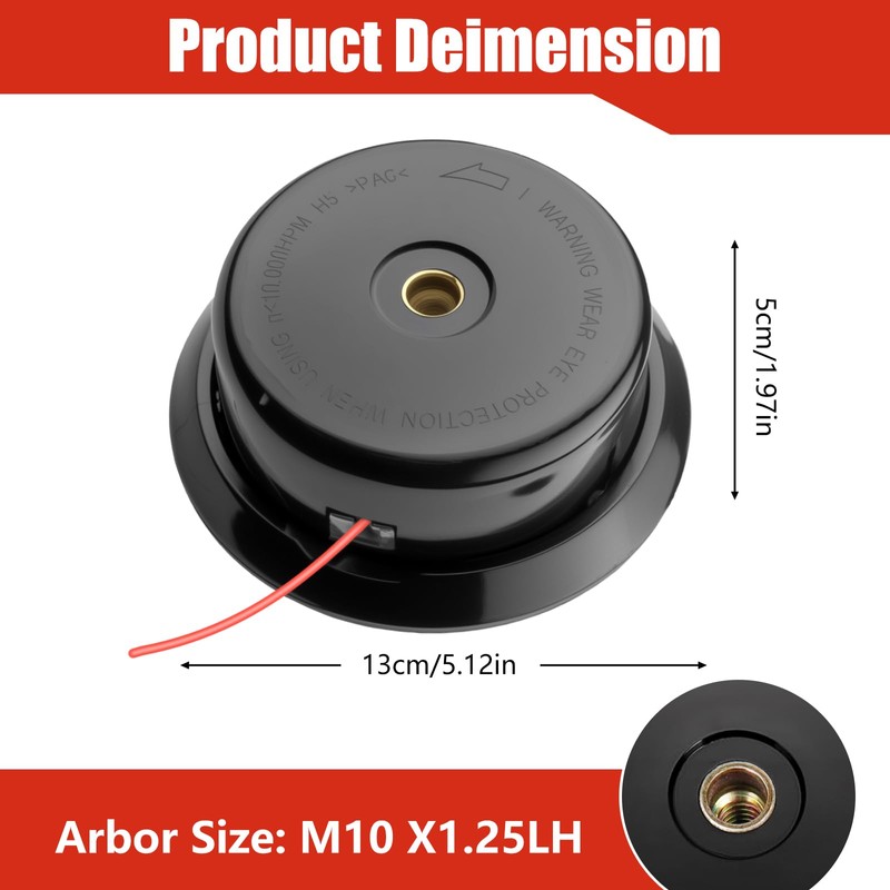 Trimmer Head Accessories For Honda GX25 GX35 UMK422 UMK431 UMT431