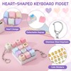 FunisFun 4 PCS Keyboard Fidget Toy, Includes 9-in-1 & 4-in-1