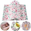 100 Pcs Christmas Wax Paper Sheets for Food,Decorative Parchment Paper