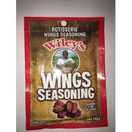Wiley's Wing Rotisserie Wings Seasoning Cholesterol Free - Single 1oz