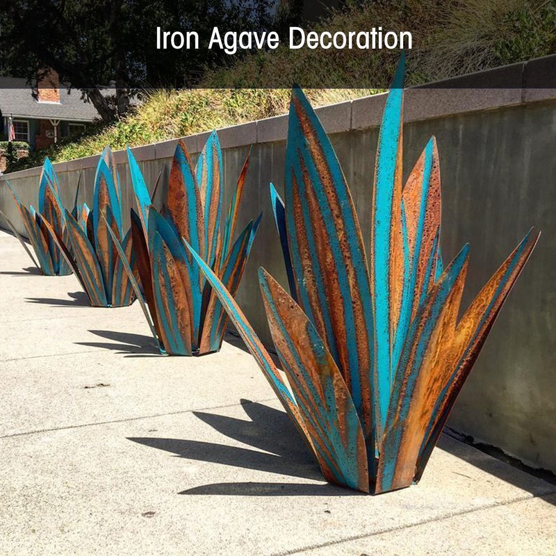 Metal Agave Plant Decoration Home Decoration Iron Decoration Garden Decoration