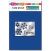 Dreamweaver Metal Stencil To/From Snowflake, NEW