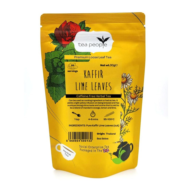 Tea People Kaffir Lime Leaves - 40g Retail Pack
