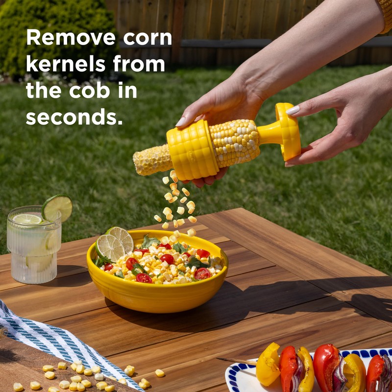 Chef’n Cob Plus Corn Stripper and Peeler for Corn on
