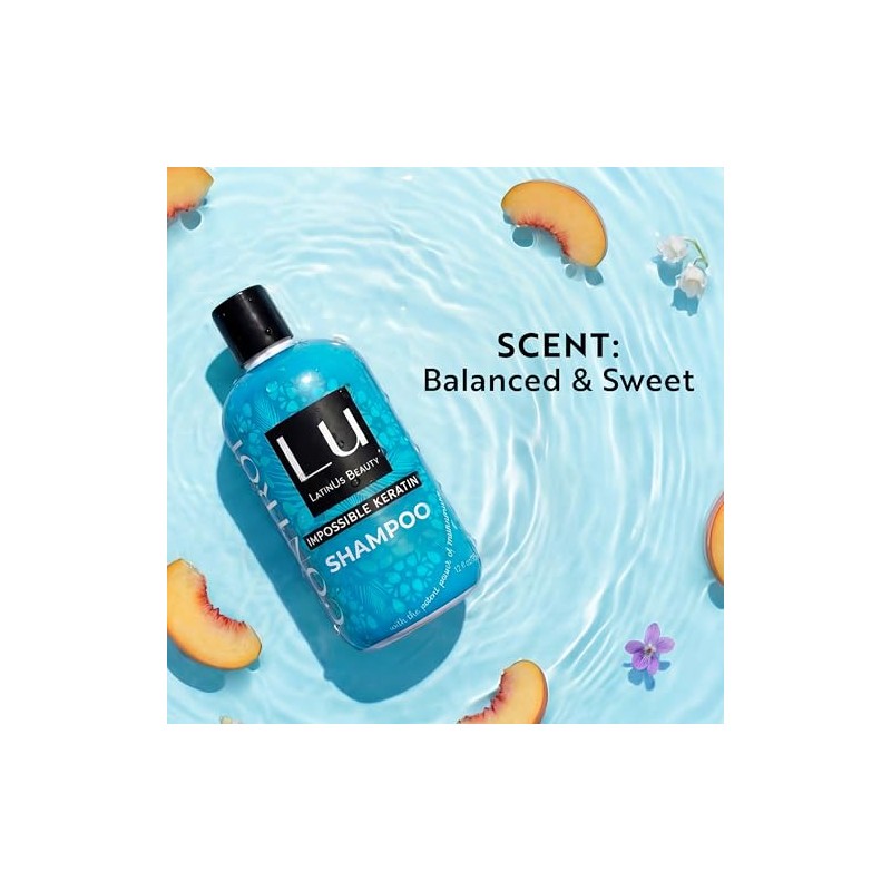 LatinUs Beauty, CONTROL Impossible Keratin, Dúo para el Cuidado del
