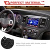 amayum Carbon Fiber Center Console Dashboard Panel Trim Cover fit