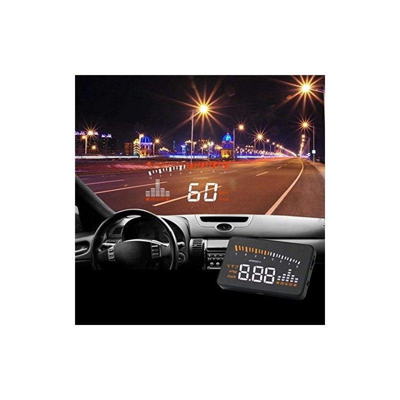Car HUD Display, Riloer Digital Speedometer Car Head Up Display