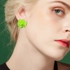 Chanaiqw Boho Flower Floral Petal Cluster Statement Stud Earrings for
