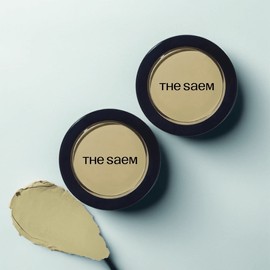 The Saem Cover Perfection Pot Concealer 6g, green beige, 2 packs / 더샘 커버 퍼펙션 팟 컨실러 6g, 그린 베이지, 2개