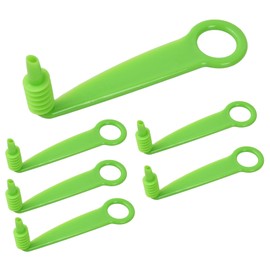 6 PCS Spiral Cutter, Manual, Cucumber Slicer, Kitchen Accessories Tools, Spiralizer Suitable for Creative Fruit and Vegetable Twist, Carrot, Zucchini, Apple, Potato, Green