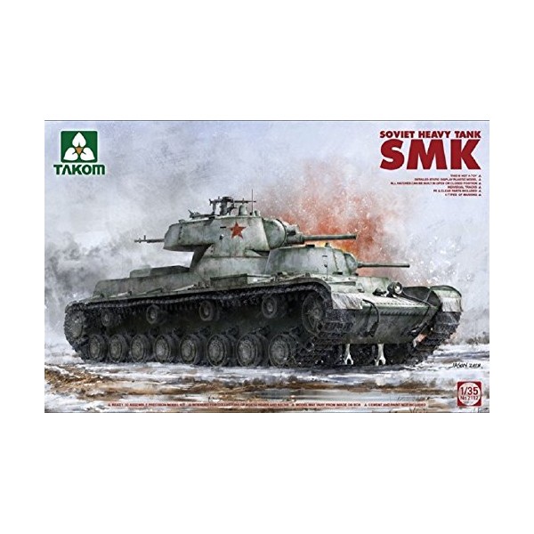 Tacom 1/35 SMK Soviet Army Heavy Tank Plastic Model TKO2112
