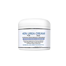 Urea Creme 40 Prozent für Füße – 40% Urea-Fußcreme mit 2% Säure – für Füße, Hände