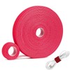 1"x60ft Hook and Loop Roll Double-Sided Strips, Adjustable Fastening Cable