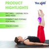 Yes4All Soft Weighted Toning Ball Smooth 2lb Pair