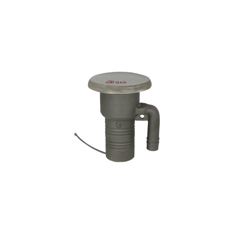 Vented gas deck fill, 1 1/2"