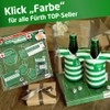 Ligara® for Fürth Fan Item Gift Birthday Fans (1x Single