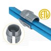 (Pack of 50) Axiomdeals 1/2" Plastic Cable Connectors Non-Metallic Snap