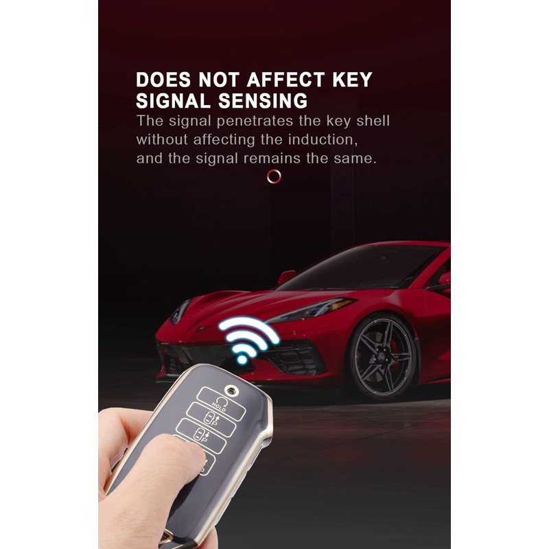 TECART Key Fob Cover Fit for Kia EV6 K5 Seltos
