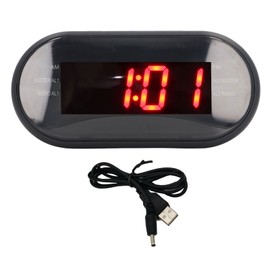 Digital Alarm Clock Bedroom Large Display AM FM Radio LED Luminous with Clear Screen