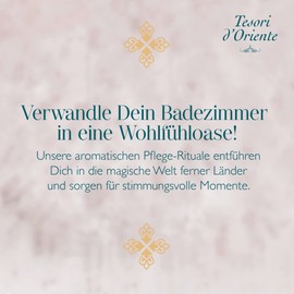 TESORI D'ORIENTE Cremdusche Imperial Orchid | 250 ml | Aromatic Shower Gel | Imperial Orchid | Wellness Rituals for Body & Senses