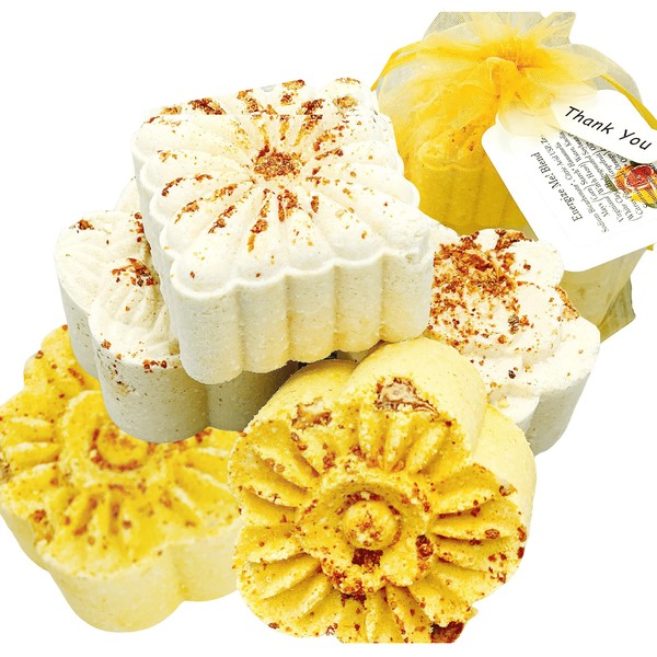 Energize Me! Aromatherapy Shower Bombs (5PK XTRA STRENGTH) –Mood Boost