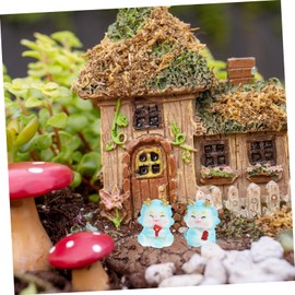 FUNOMOCYA Realistic Resin Dragon Statue Miniature Garden Ornaments Decorative Dragon Figurines for Home and Outdoor Use