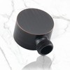 UCLIMAA Wall Supply Elbow for Handshower, Brass Round Wall Mount