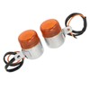 1Pair Motorcycle Turn Signal Light 6V Stylish Sturdy High Brightness