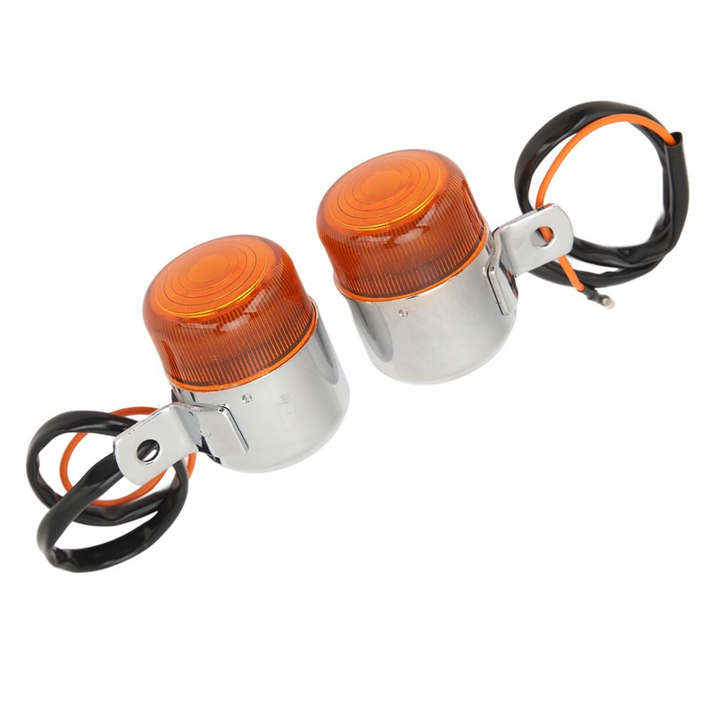 1Pair Motorcycle Turn Signal Light 6V Stylish Sturdy High Brightness