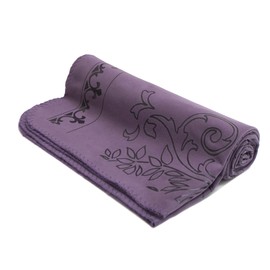 ·NEST BLANCHE· Non-Slip Yoga Mat Towel – Perfect for Hot Yoga, Pilates – Quick Drying, Reversible Use, Ultra-Absorbent, 72 Inches, Purple