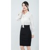 syvent Women's Plus Size Office Skirt, Business Suit Pencil Skirt,