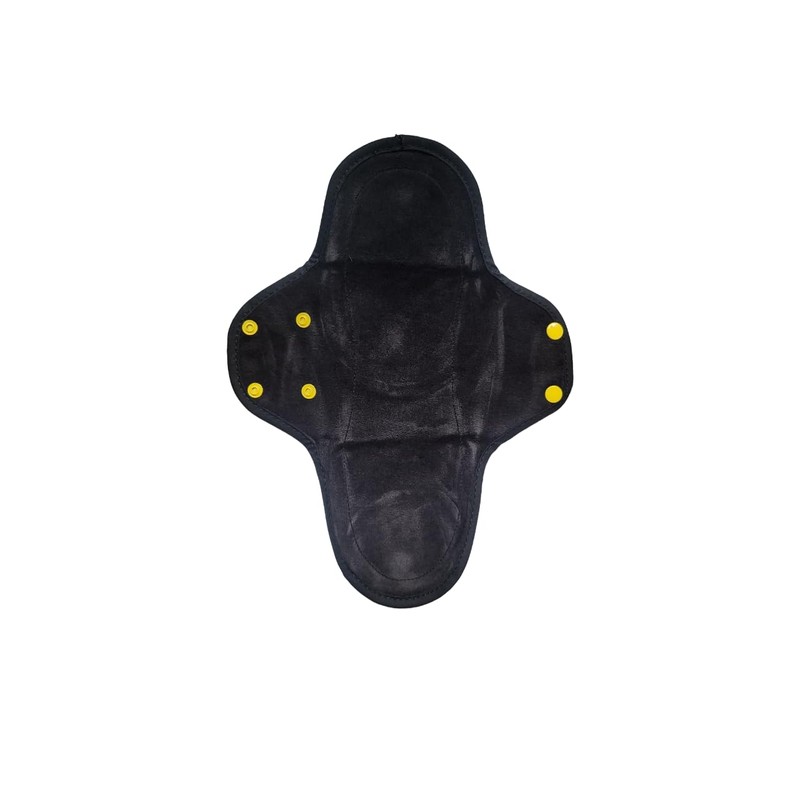 La Week'Up® Washable Sanitary Napkin Black 100% French Night