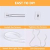 iNextStation Neon LED Strips Light Accessories, 10pcs Led Neon Mounting